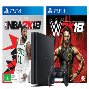 Win a PlayStation 4 Console with NBA 2K18 & WWE 2K18