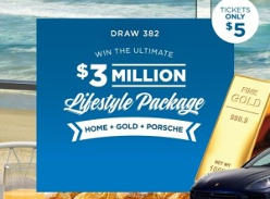 Win the ultimate $3 million lifestyle package!