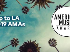 Win a trip for 4 to LA to the 2019 American Music Awards!
