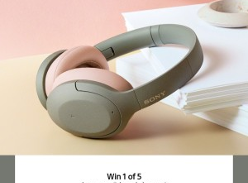 Win 1 of 5 Pairs of Sony WH-H910N Wireless NC Headphones