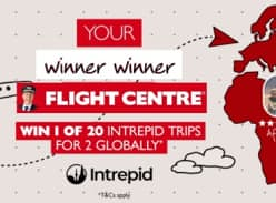 Win 1 of 20 Intrepid Tours for 2 including Flights