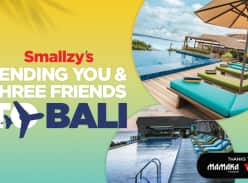 Win a trip prize package for 4 to Bali, Indonesia