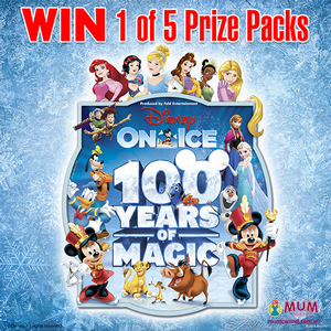 Win 1 of 5 Ticket Prize Packs to Disney On Ice celebrates 100 Years of Magic