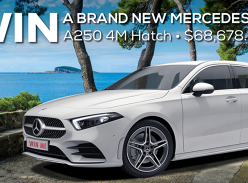 Win a Brand New Mercedes-Benz A250 4M Hatch