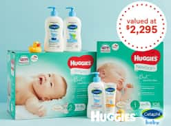 Win 12 Months of Huggies and Cetaphil Baby