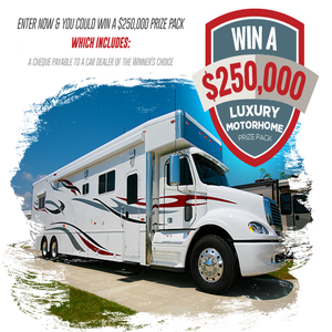 Win a $250,000 Luxury Motorhome prize pack