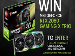 Win an MSI RTX 2080 GAMING X Trio Card