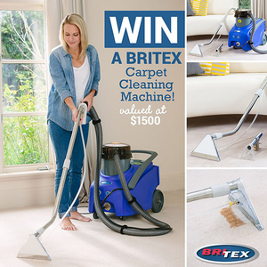 Win a Britex Carpet Cleaning Machine