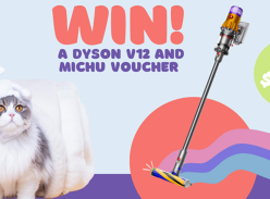 Win a Dyson V12 Vacuum and $250 Michu Voucher