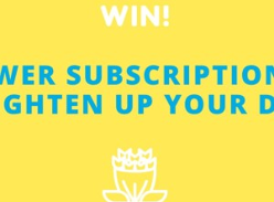 Win a 6-Month Floraly Flower Subscription