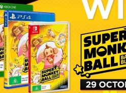 Win 1 of 6 XB1/PS4/Switch Copies of Super Monkey Ball Banana Blitz HD