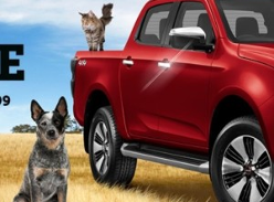 Win an Isuzu D-MAX Ute  or 1 of 50 $100 EFTPOS Gift Cards