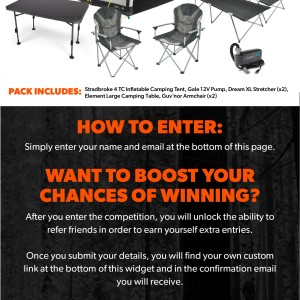 Win a Dometic Camping Pack