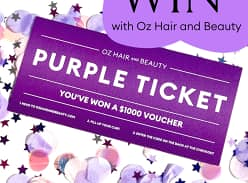 Win a $1000 Oz Hair and Beauty Voucher