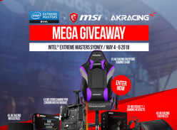 Win an AK Racing Overture Gaming Chair Bundle or Runner-up Prizes