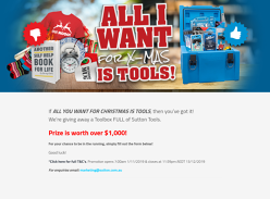 Win $1,000 Worth of Tools
