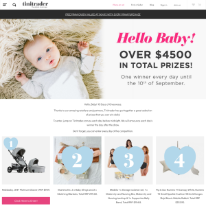 Win 1 of 10 Baby Prize Packs