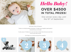 Win 1 of 10 Baby Prize Packs