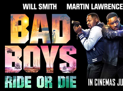 Win 1 of 10 Bad Boys: Ride or Die Double Passes