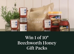 Win 1 of 10 Beechworth Honey Gift Packs