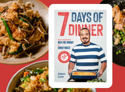 Win 1 of 10 Copies of Adam Liaw's 7 Days of Dinner Cookbook