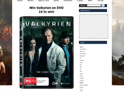 Win 1 of 10 copies of Valkyrien on DVD