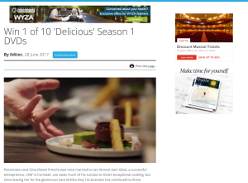 Win 1 of 10 'Delicious' Season 1 DVDs