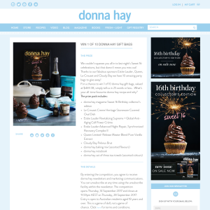 Win 1 of 10 Donna Hay Gift Bags