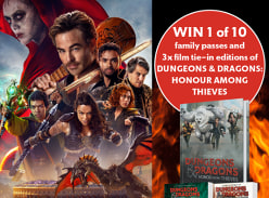Win 1 of 10 family passes to see ‘DUNGEONS & DRAGONS: HONOUR AMONG THIEVES’