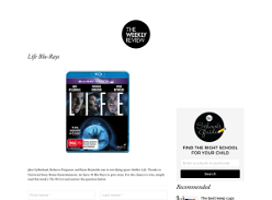 Win 1 of 10 Life Blu-Rays