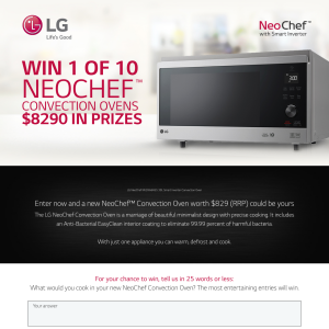 Win 1 of 10 Neochef Convection Ovens