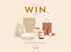 Win 1 of 10 Ultimate Baby Bundles