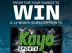 Win 1 of 100 Kayo Subscriptions