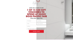Win 1 of 15 $50 gift vouchers to spend at Hugo Boss Pacific Fair