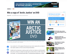 Win 1 of 15 copies of Arctic Justice film on DVD!