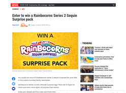 Win 1 of 15 Rainbocorn Series 2 Sequin Surprise packs!