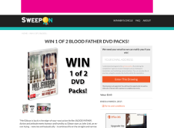 Win 1 of 2 'Blood Father' DVD packs!
