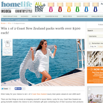 Win 1 of 2 Coast New Zealand packs worth over $500 each!