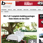 Win 1 of 2 complete bedding packages!
