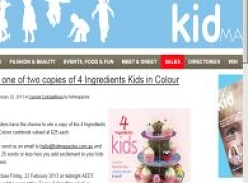 Win 1 of 2 copies of 4 Ingredients Kids in Colour