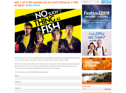 Win 1 of 2 double passes to No Such Thing as a Fish at QPAC