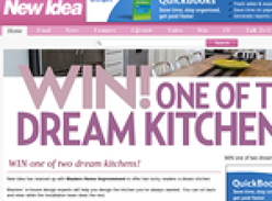 Win 1 of 2 dream kitchens!