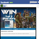 Win 1 of 2 iPad Airs!