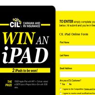 Win 1 of 2 iPads!