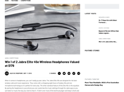 Win 1 of 2 Jabra Elite 45e Wireless Headphones