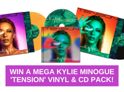 Win 1 of 2 Kylie Minogue Tension Vinyl & CD Packs