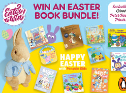 Win 1 of 2 Penguin Kids Easter Books with a Huge Peter Rabbit Plush