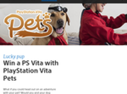 Win 1 of 2 PlayStation Vitas & a copy of PlayStation Vita Pets!