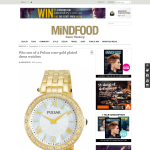 WIn 1 of 2 Pulsar rose-gold plated dress watches!