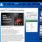 Win 1 of 2 Sony Xperia Z smartphones!